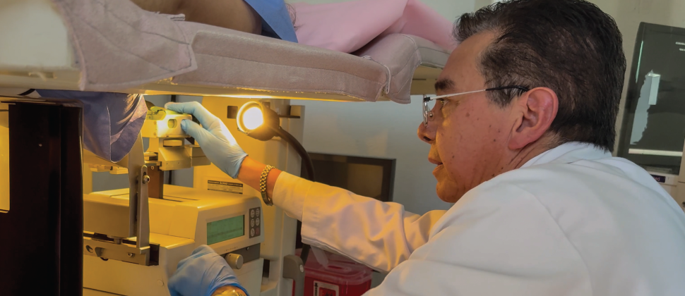 Biopsia por estereotaxia